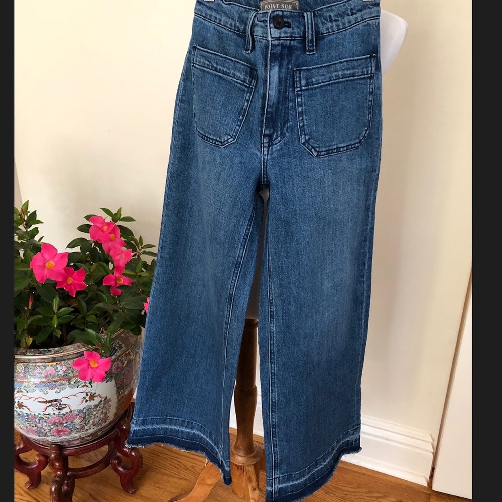 JCREW | Point Sur Denim Culottes